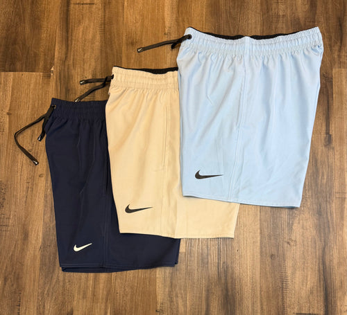 Shorts dri-fit NK kit 3 unidades - promo